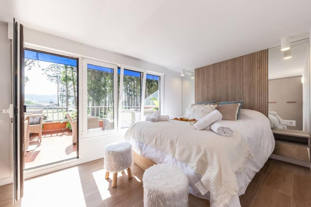 Coastal Experience In Asturias - Terrace & Views Apartment บีญาวิซิโอซา ภายนอก รูปภาพ
